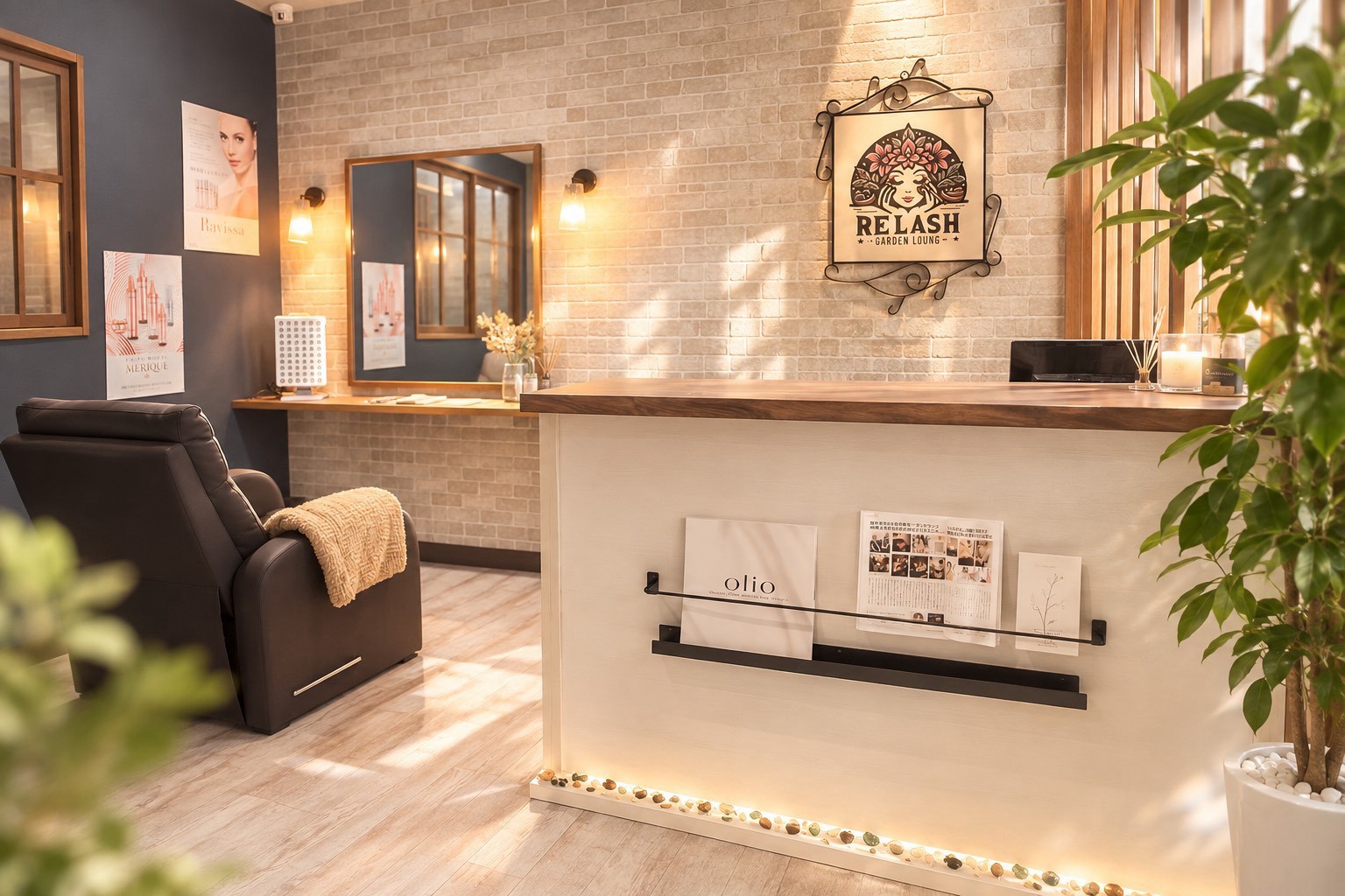Relash Garden Lounge 店内